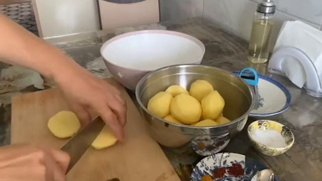 005 Люля кебаб с картошкой по-деревенски. Вы удивитесь...