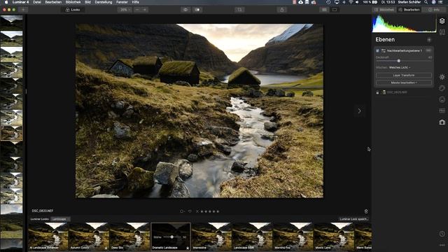 Luminar 4 kennenlernen: Luminar Looks