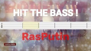 Boney M - Rasputin Bass Guitar Tabs