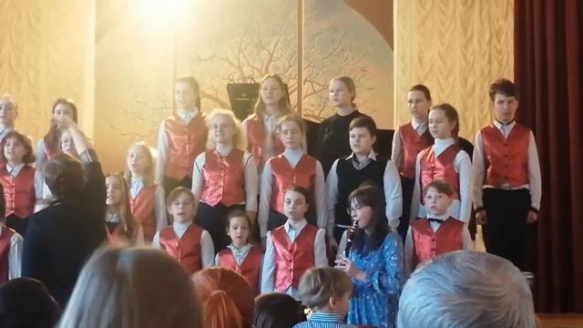 Милавица, обработка В.В.Шлеенкова. Хор ДМШ 14, Минск. смотреть онлайн