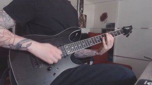 Metal Riffs with Dimarzio X2N Bridge Pickup (Ibanez RGR652ahbf prestige)