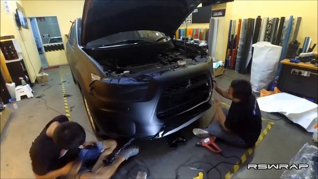 Matte Black Mitsubishi ASX смотреть онлайн