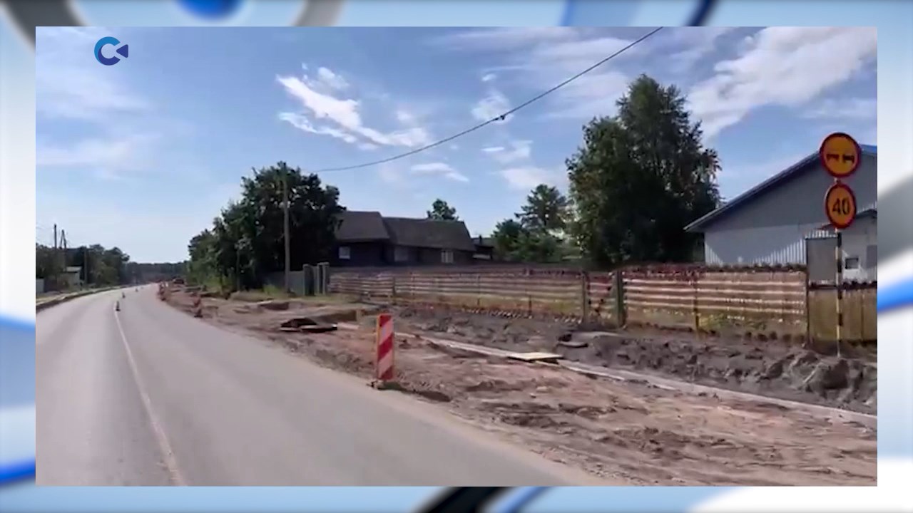 Капитальный ремонт подъезда к Петрозаводску со стороны Вознесенья идет по графику