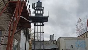 Мачтовый подъемник с цепным приводом