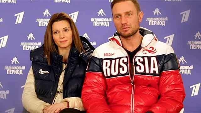 Александра Урсуляк и Роман Костомаров. Тренировка. Фрагмент выпуска от 08.11.2014