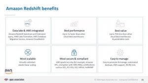 Modernizing your Oracle Applications with AWS Data Lakes and Amazon Redshift