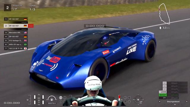 Gran Turismo 7 F50 in Le Mans PSVR2 Live Gameplay deutsch смотреть онлайн