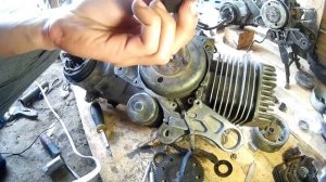 Как снять генератор без съемника Suzuki Address V100