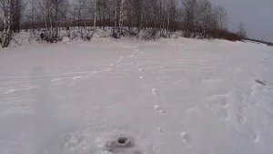 Рыбалка зимой. Кульяновское озеро (Новокузнецк) 20.12.15г.