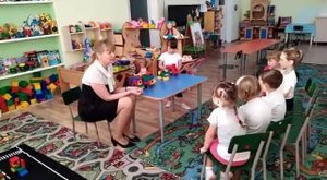 Групповое занятие учителя-логопеда Патрушевой А.Д. с детьми средней группы