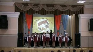 Хор младших классов "Радуга", г. Кременки, "Вместе весело шагать по просторам"