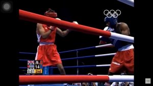 Финал Олимпийских игр по боксу Афины. весовая категория 60 кг. Амир Хан ?? - Марио Кинделан ??.