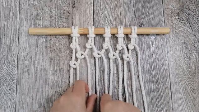 DIY | Macrame Wall Hanging | Простой способ плетения панно |  Узоры макраме | Macrame