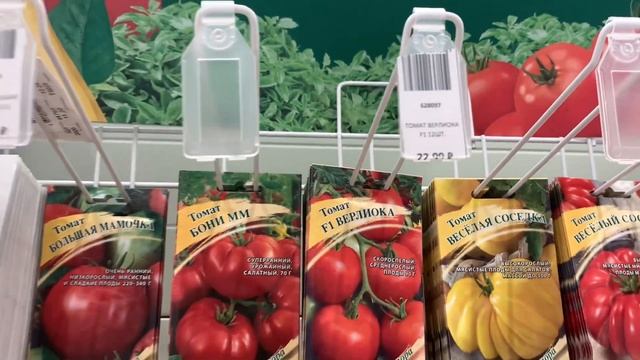 ???СЕМЕНА ОВОЩЕЙ???и ?зелени 2021? Ашан с ценами? смотреть онлайн