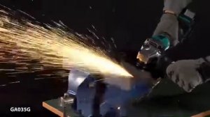 Makita 40V Angle Grinder GA035G & GA036G