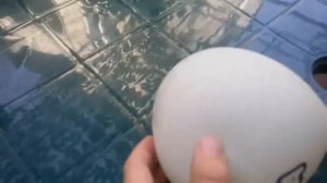 Что будет если скинуть шар с водой со 2 этажа? Что то пошло не так...