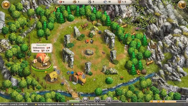 Viking Saga: The Cursed Ring - Kapitel 1, Level 3 - Expert, 3 Sterne смотреть онлайн