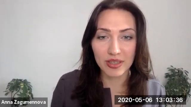 Вебинар Уверенный Эксперт провела Анна Загуменнова 6 мая