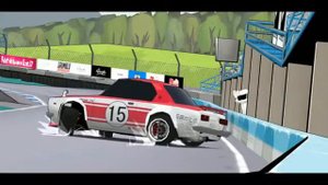 чёткий дрифт в игре Fr legends
