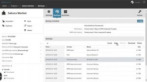 BIMcloud Project Backup Managment