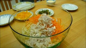 САЛАТ ИЗ КАПУСТЫ С ПЕРЦЕМ. ОЧЕНЬ ВКУСНЫЙ САЛАТ С КАПУСТЫ #salad #салат