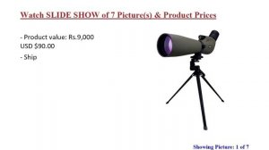 ЗРИТЕЛЬНАЯ ТРУБА   SV401 20-60x80