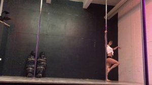 "Bellyache" - Pole dance choreography & performance at a pole show