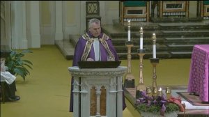 Gospel and Homily, Lessons and Carols at St Mary's Cathedral