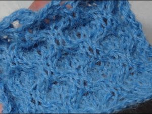 Узор спицами "Двойная змейка" | Урок по вязанию