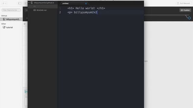 Github Pages via GitHub Desktop смотреть онлайн