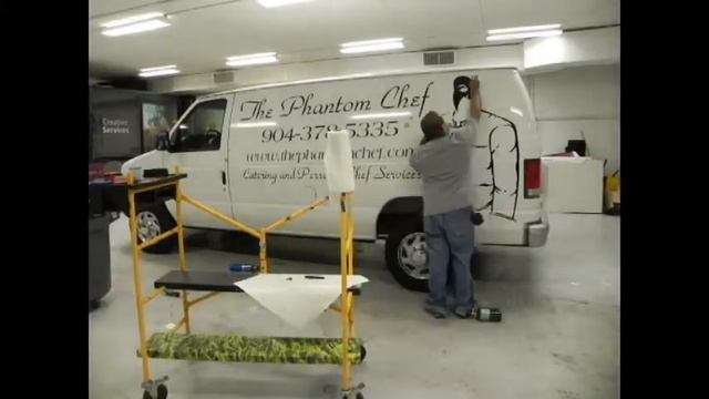 Media Works Installs a Van Wrap for Phantom Chef смотреть онлайн