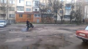 стант на скутере\ямаха джог золотник\тюнинг скутреа