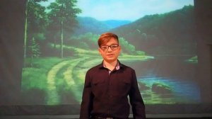 #страначитающая, - Юрий Лучинец 11 лет, читает произведение С.Есенина "Мелколесье.Степь и дали..."