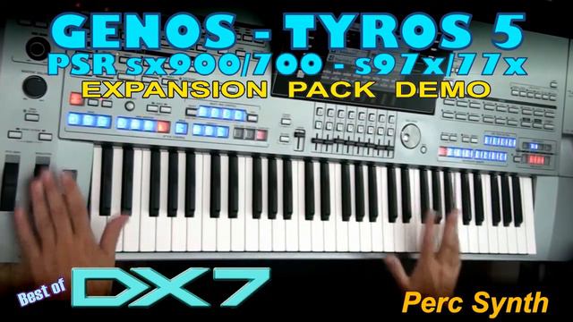 "Best of DX 7" • NEW Expansion Pack for YAMAHA arrangers (Genos, Tyros 5, SX, PSRs etc.) смотреть онлайн
