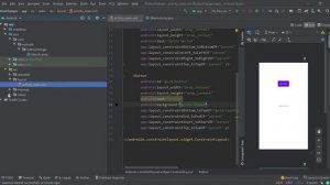 How to Change the Color of the Button in Android Studio 4.0+ | How to change button color 2023