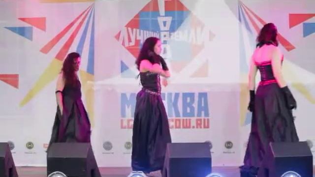 19 Танцевальная студия «Флай денс» Танец «Восточная феерия». Басманный 27/07/2013 смотреть онлайн