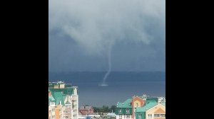 Тропический шторм и смерч в Чебоксарах