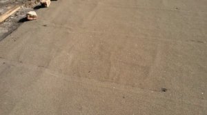 Укладка рубероида на крыше гаража / Laying tar paper on the roof of the garage