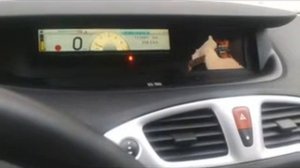 рено сценик 3 видео на навигаторе