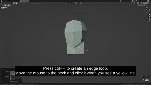 How to make a Low Poly Character - Part 1 - Head and Torso смотреть онлайн
