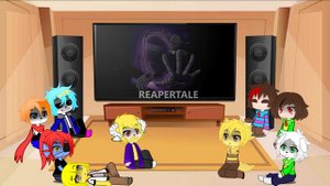 Undertale reacts to Gaster AUs themes