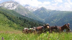 Конный поход по горной Абхазии к Черной Воде Аданга