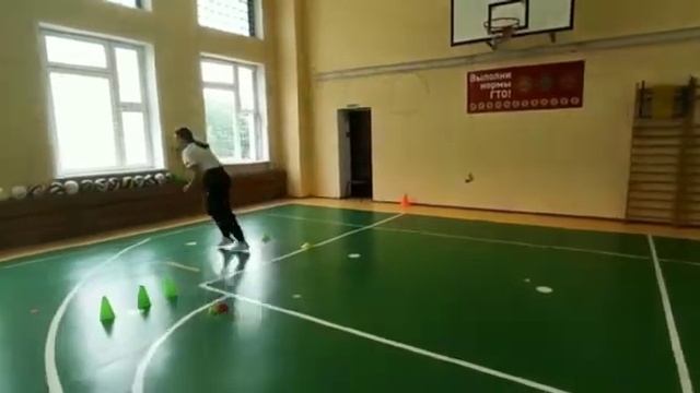 Баскетбол.Полоса препятствий.(1) смотреть онлайн