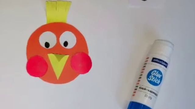 Мастер-класс «Аппликация «Птичка» – мастер-классы, занятия, уроки смотреть онлайн