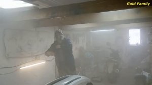 Fiat Albea Фиат Альбеа Красим бампер и устанавливаем на машину для клиента!)