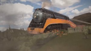 SP Daylight 4449 Train Crash Animation Short Film