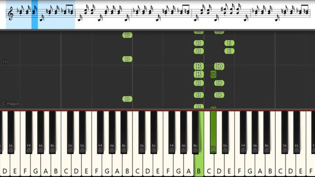 Faithless - Insomnia | Piano Tutorial | Easy | Notes | Chords смотреть онлайн