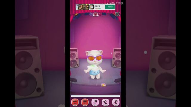 my talking angila dance with good and teach idea pro.dont miss the dance смотреть онлайн