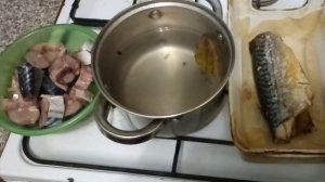 Скумбрия малосольная и запеченная