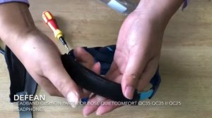 Замена накладки / Replacemant headband Bose QuietComfort QC35 QC35 II QC25